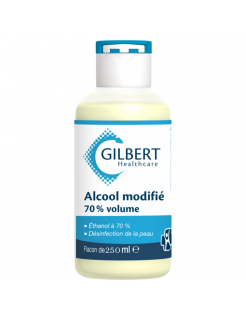 Alcool modifié 70° GILBERT flacon 250 ml