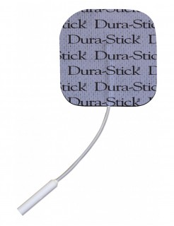 Electrodes Dura Stick Rouges Carrées 5x5cm (plaquette de 4)