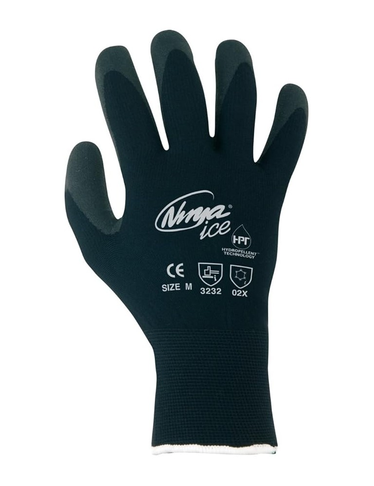 Gant NINJA ICE - Taille 9 - Gant spécial froid - Double couche - Enduction PVC/HPT sur la paume